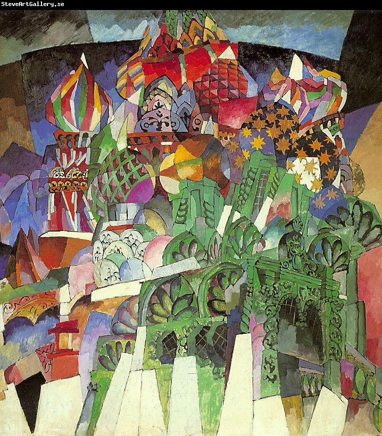 Lentulov, Aristarkh St. Basil's Cathedral